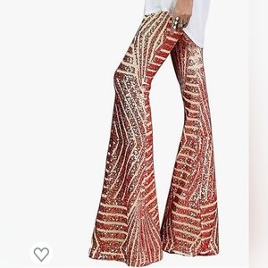 Sequined Bell Bottoms